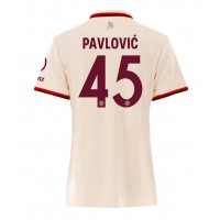 Bayern Munich Aleksandar Pavlovic #45 Tredjedrakt Dame 2024-25 Kortermet